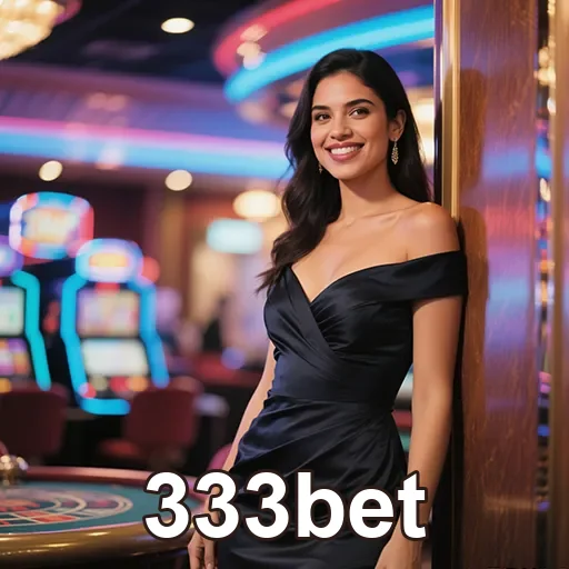 Jogador com celular acessando jogos de cassino na 333bet